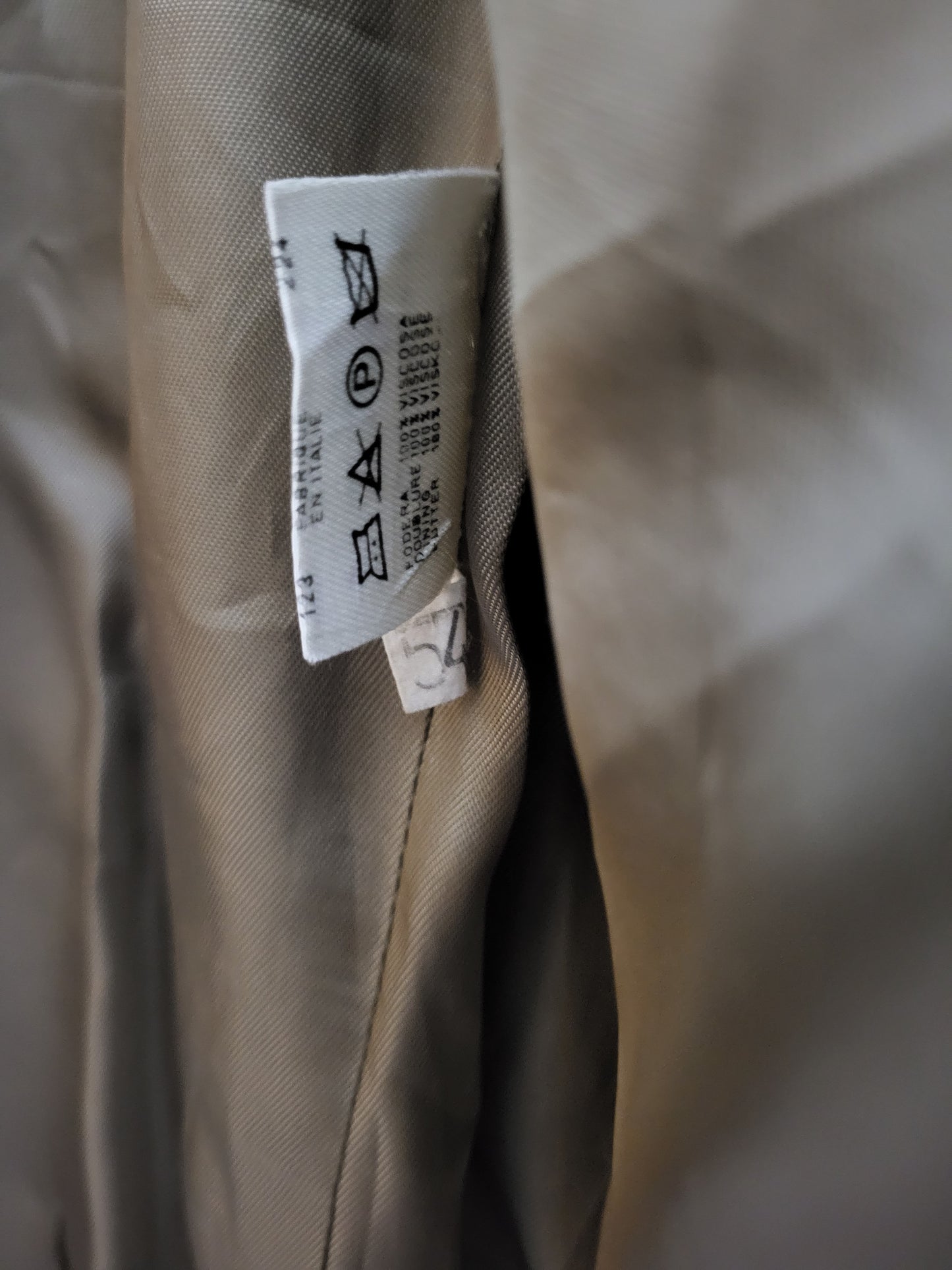 VALENTINO - Sakko - Kariert Muster - Braun/Grau/Beige - Herren - XL/XXL