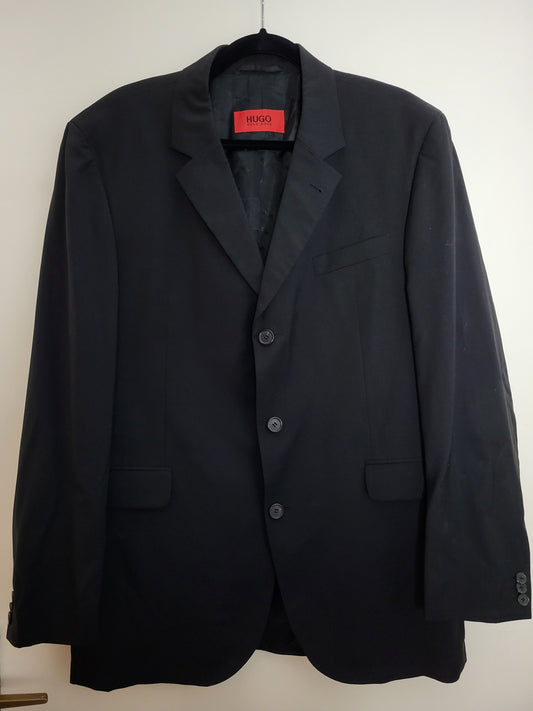 HUGO BOSS - Sakko - Klassisch - Schwarz - Herren - XL