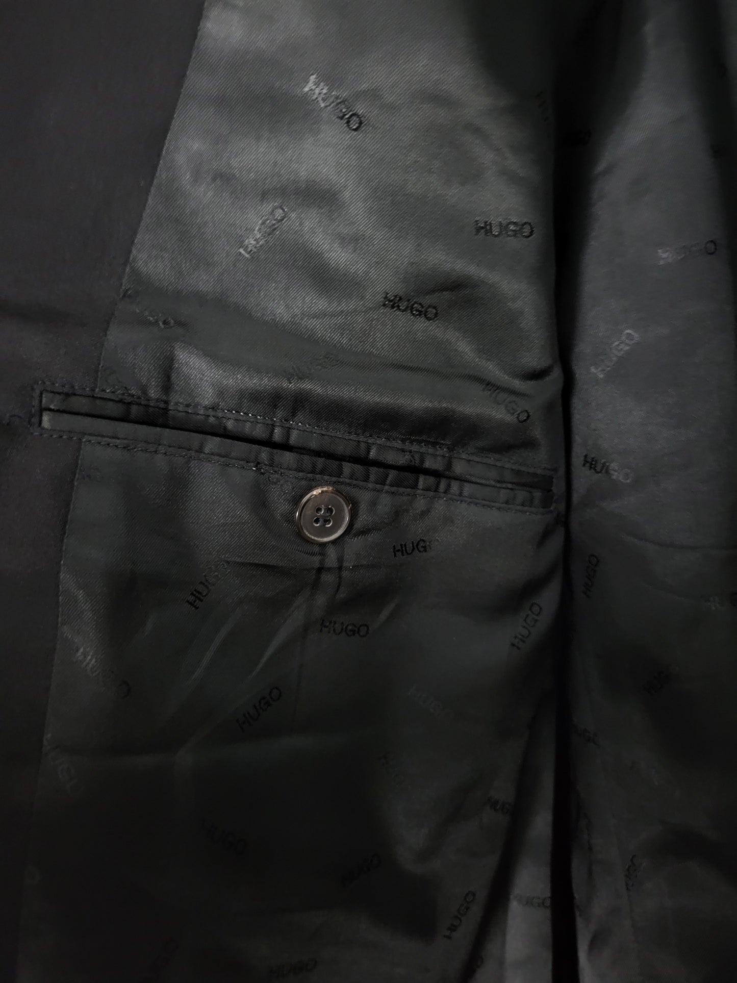 HUGO BOSS - Sakko - Klassisch - Schwarz - Herren - XL