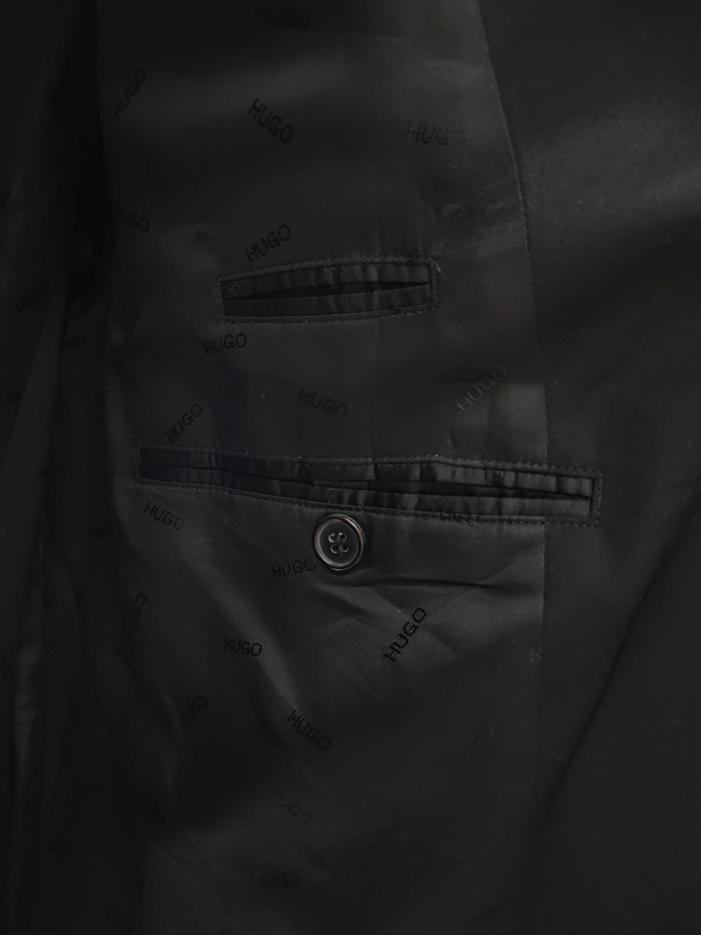 HUGO BOSS - Sakko - Klassisch - Schwarz - Herren - XL