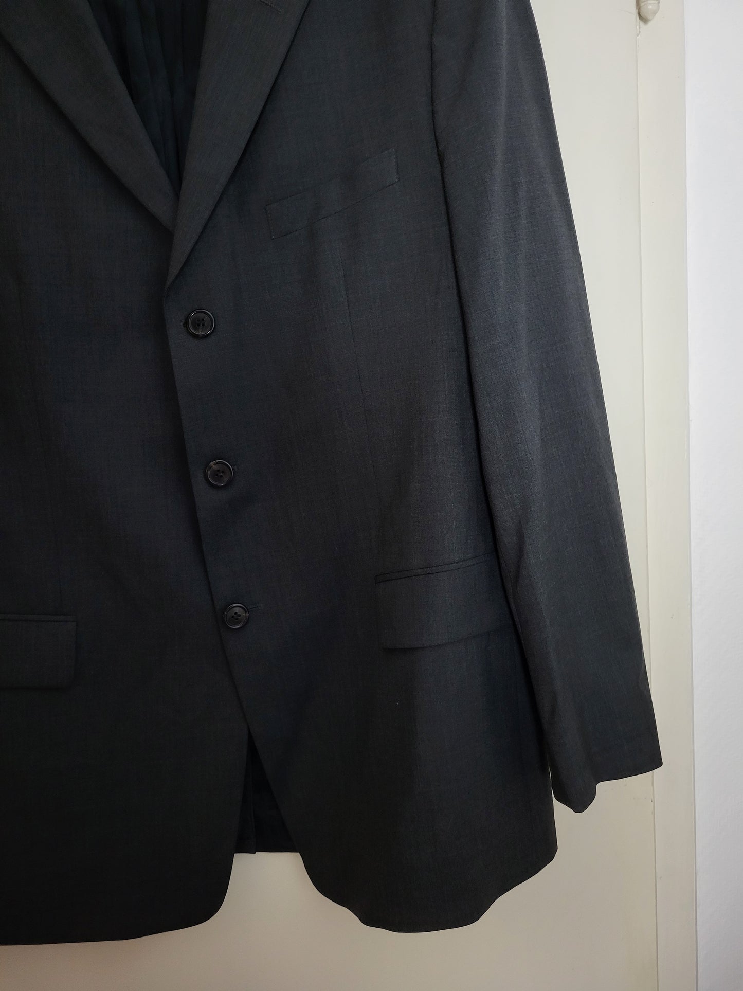 HUGO BOSS - Sakko - Klassisch - Dunkelgrau - Herren - XL