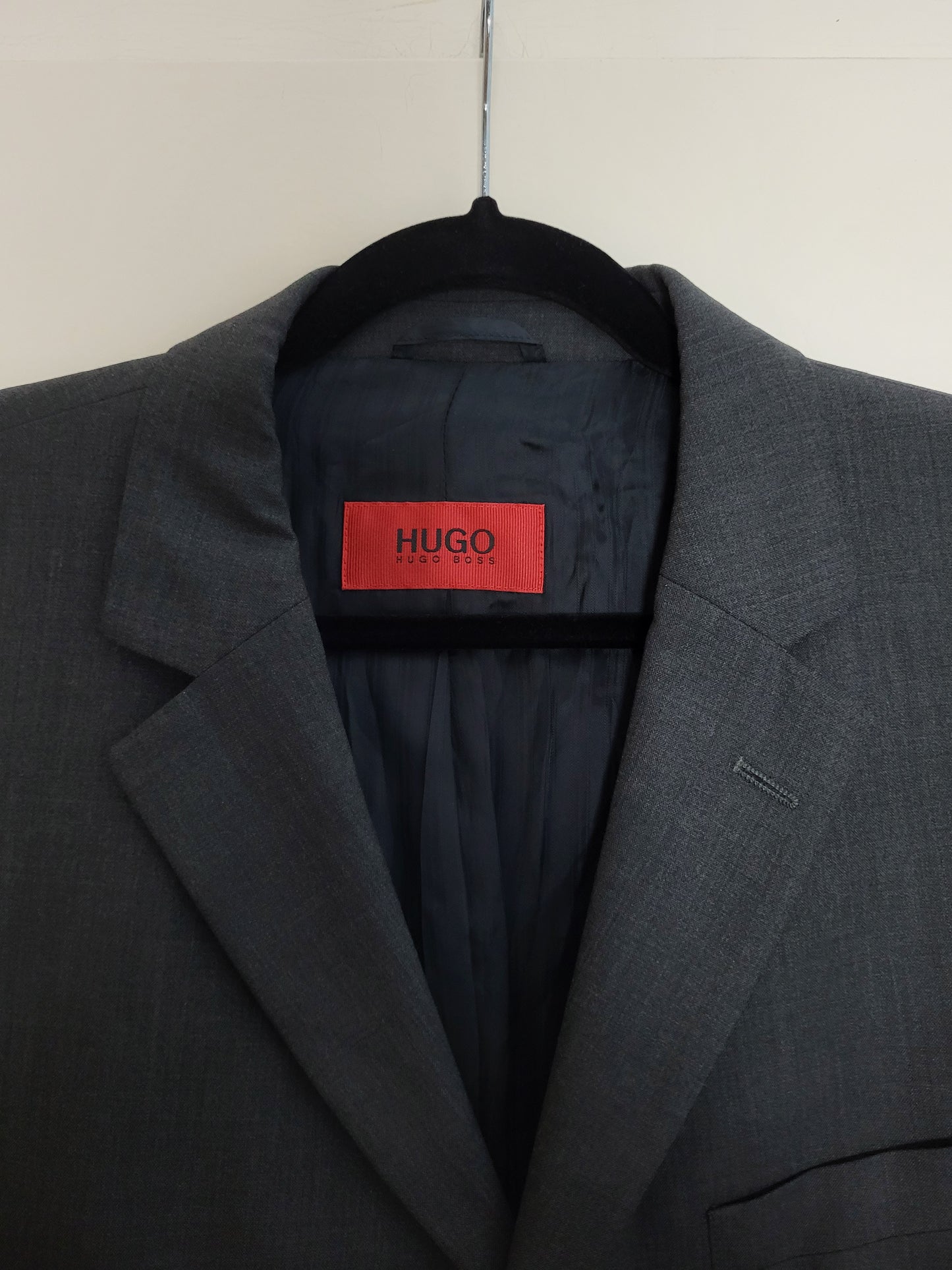 HUGO BOSS - Sakko - Klassisch - Dunkelgrau - Herren - XL