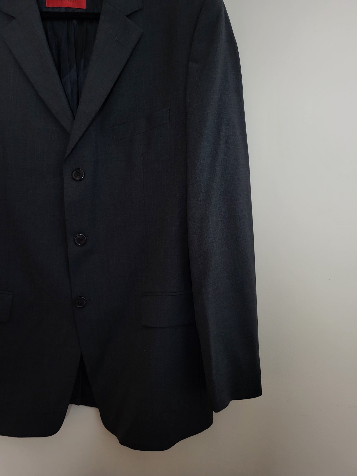 HUGO BOSS - Sakko - Klassisch - Dunkelgrau - Herren - XL