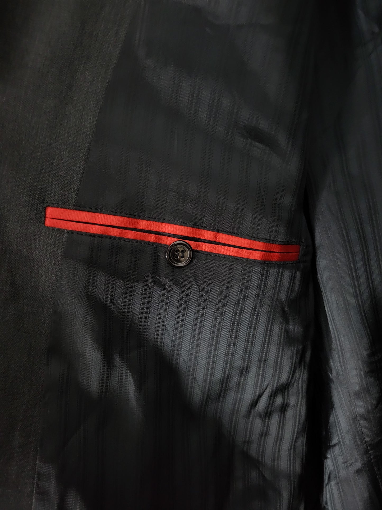 HUGO BOSS - Sakko - Klassisch - Dunkelgrau - Herren - XL
