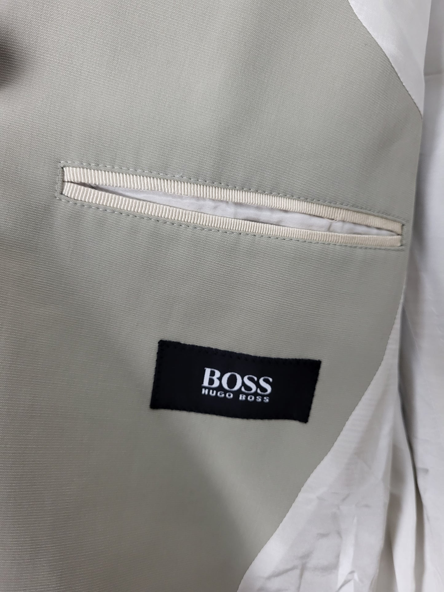 HUGO BOSS - Sakko - Klassisch - Sand/Oliv - Herren - L
