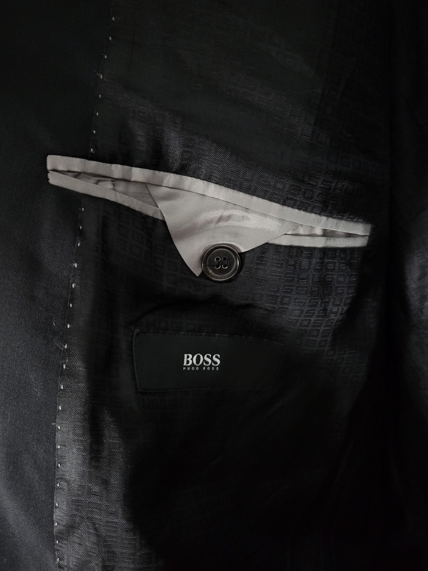 HUGO BOSS - Sakko - Klassisch - Schwarz - Herren - XL