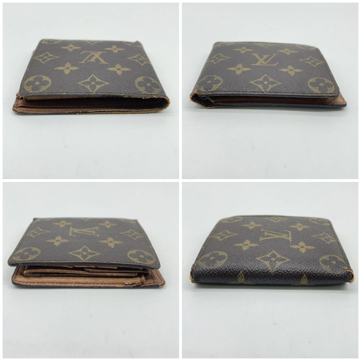 Original/Auth Louis Vuitton - Geldbörse / Wallet Marco Bifold - Monogramm - M61675