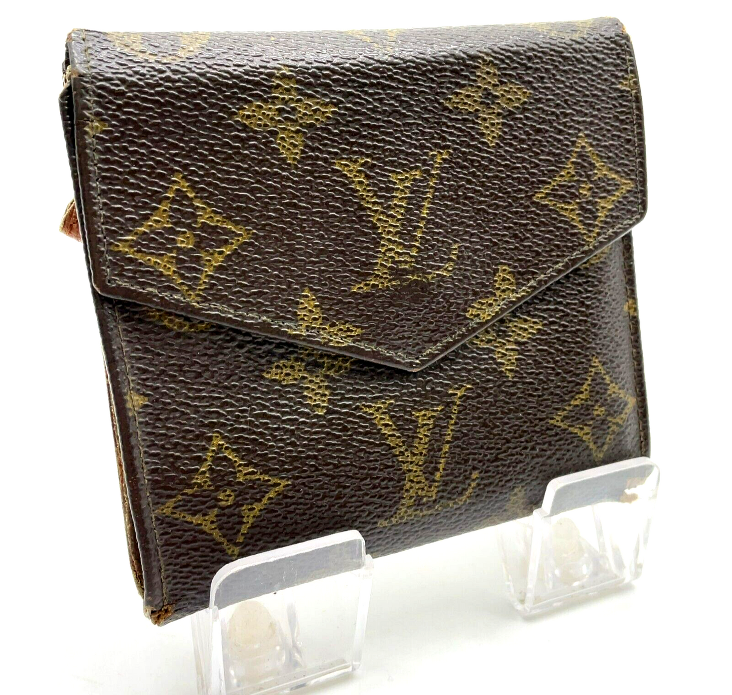 Original/Auth Louis Vuitton - Geldbörse Haken - Klassisch - Monogramm - M61660