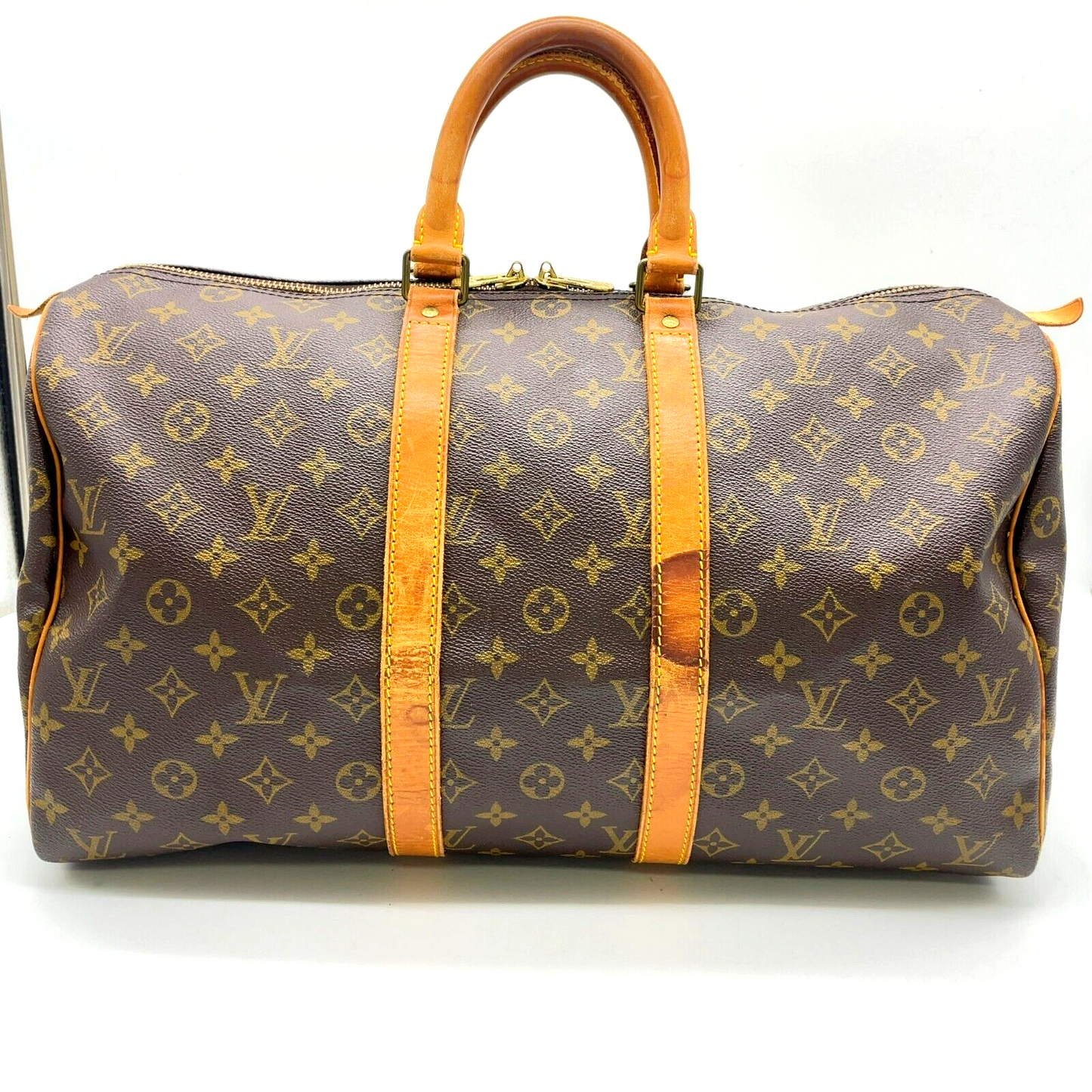 Original/Auth Louis Vuitton - Monogramm Keepall 45 - Klassisch - Monogramm - M41428