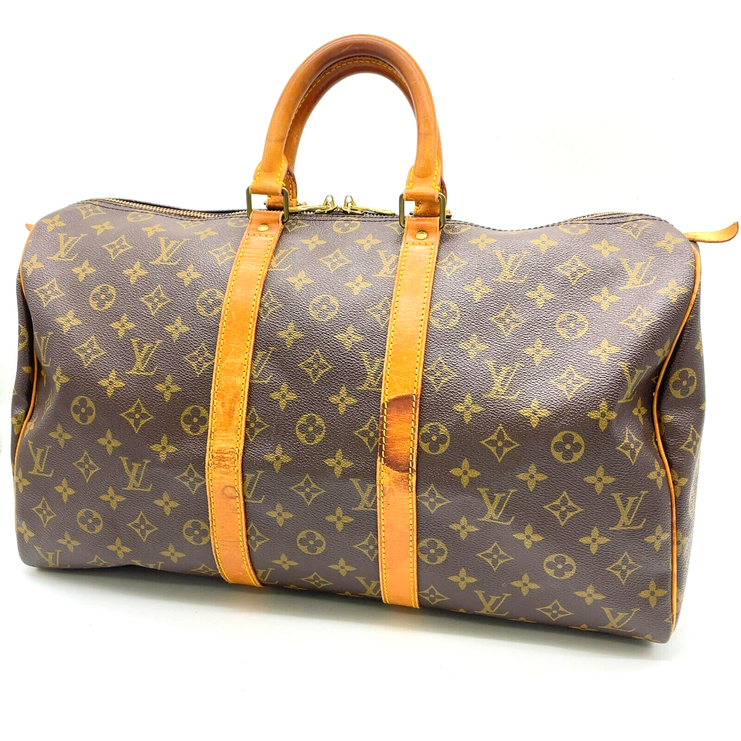 Original/Auth Louis Vuitton - Monogramm Keepall 45 - Klassisch - Monogramm - M41428