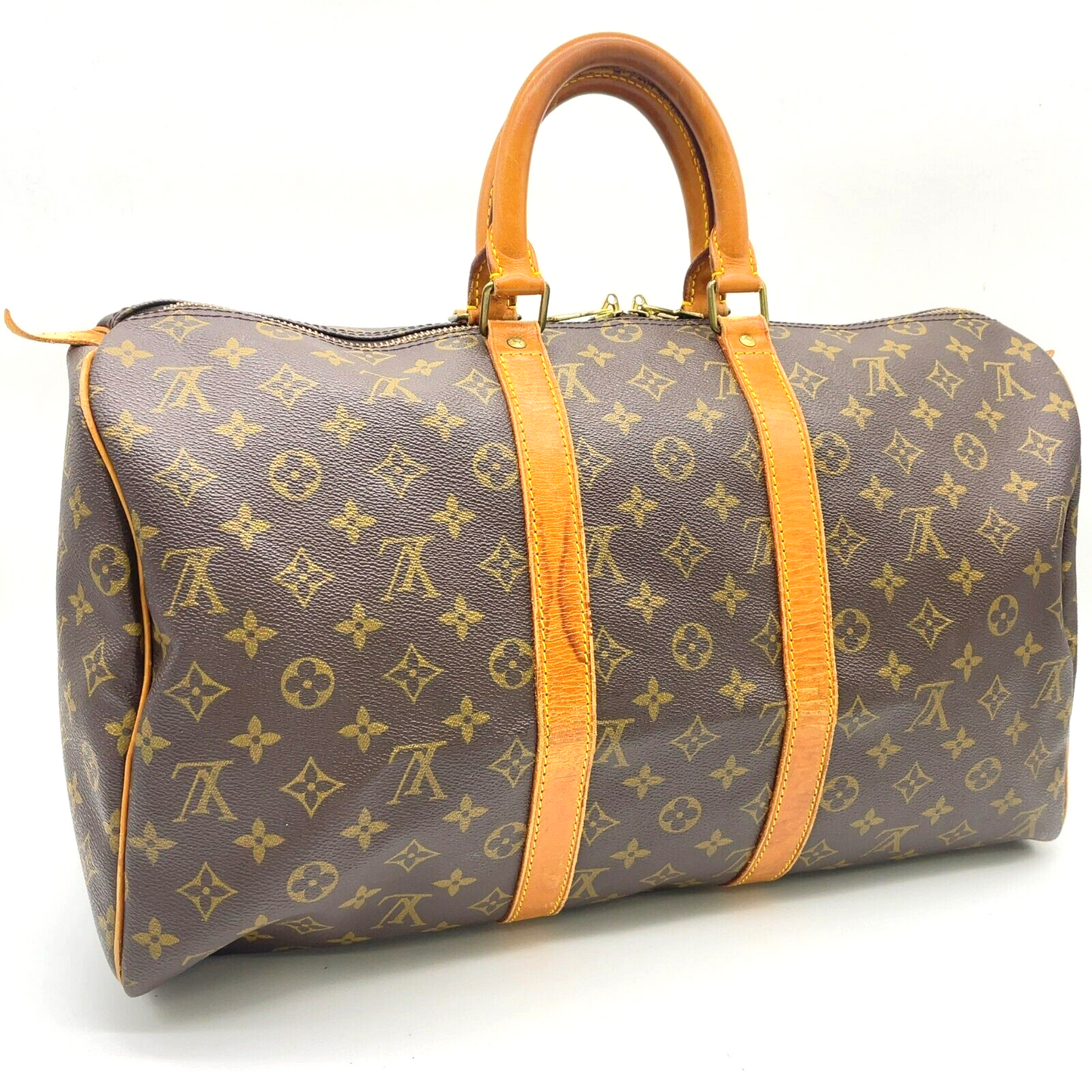 Original/Auth Louis Vuitton - Monogramm Keepall 45 - Klassisch - Monogramm - M41428