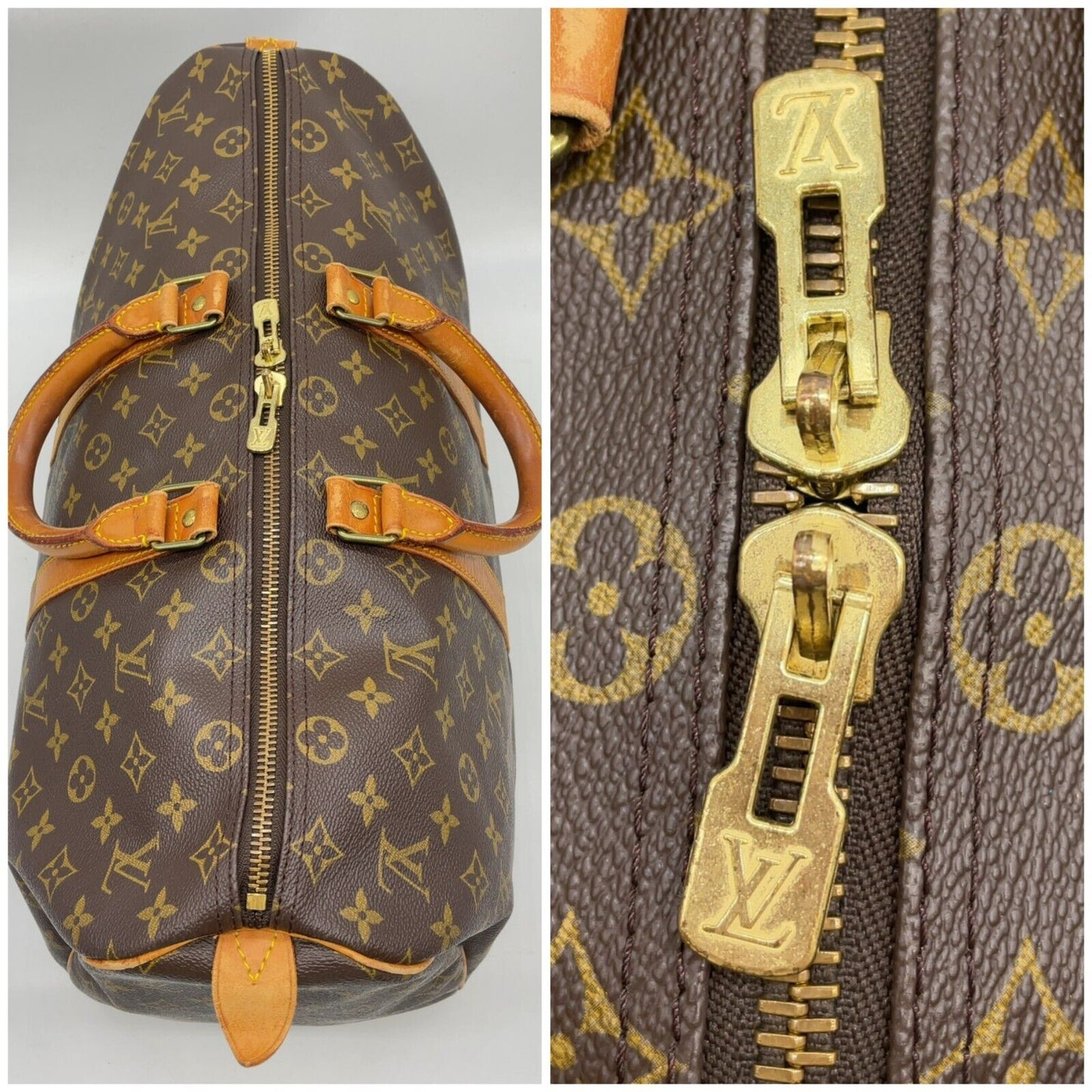 Original/Auth Louis Vuitton - Monogramm Keepall 45 - Klassisch - Monogramm - M41428