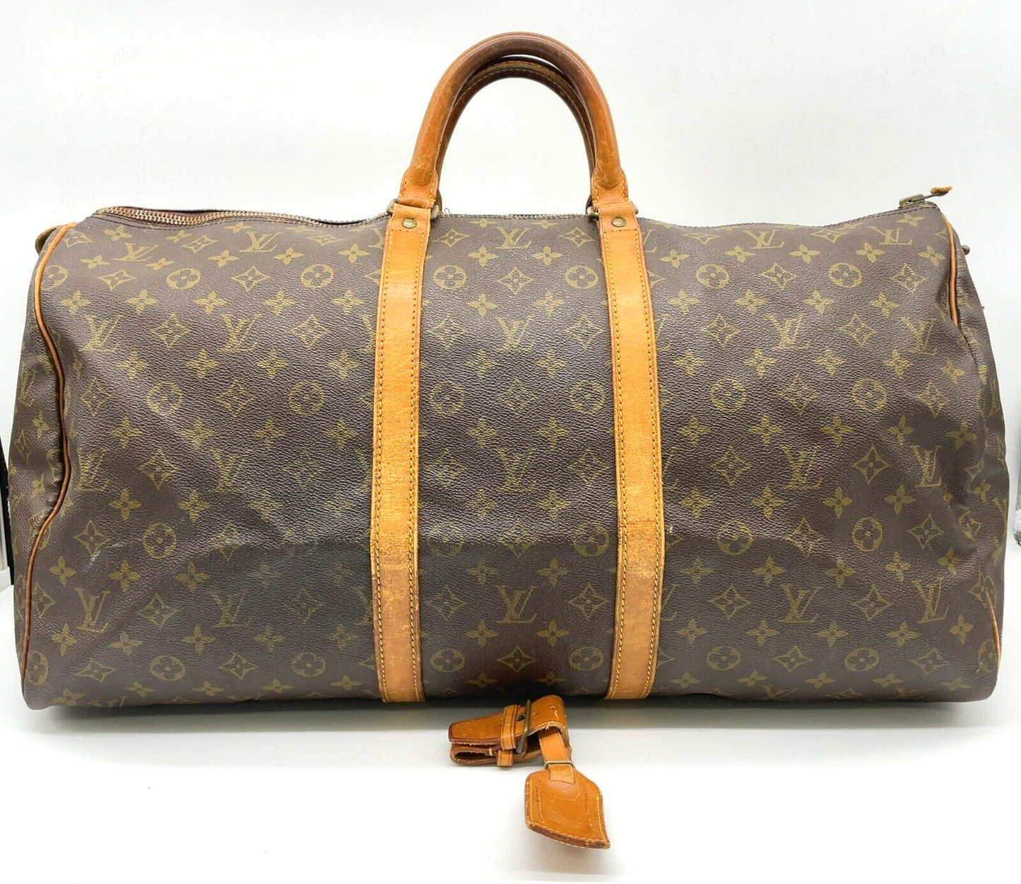 Original/Auth Louis Vuitton - Monogramm Keepall 55 - Klassisch - Monogramm - M41424