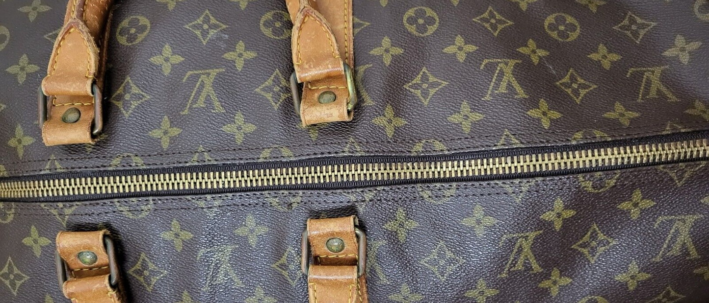 Original/Auth Louis Vuitton - Monogramm Keepall 55 - Klassisch - Monogramm - M41424
