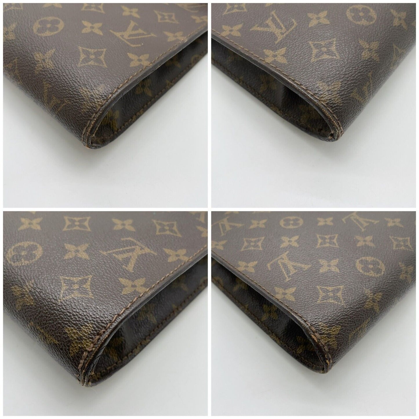 Original/Auth Louis Vuitton - Porte Ministre Dokumententasche - Klassisch - Monogramm - M53445