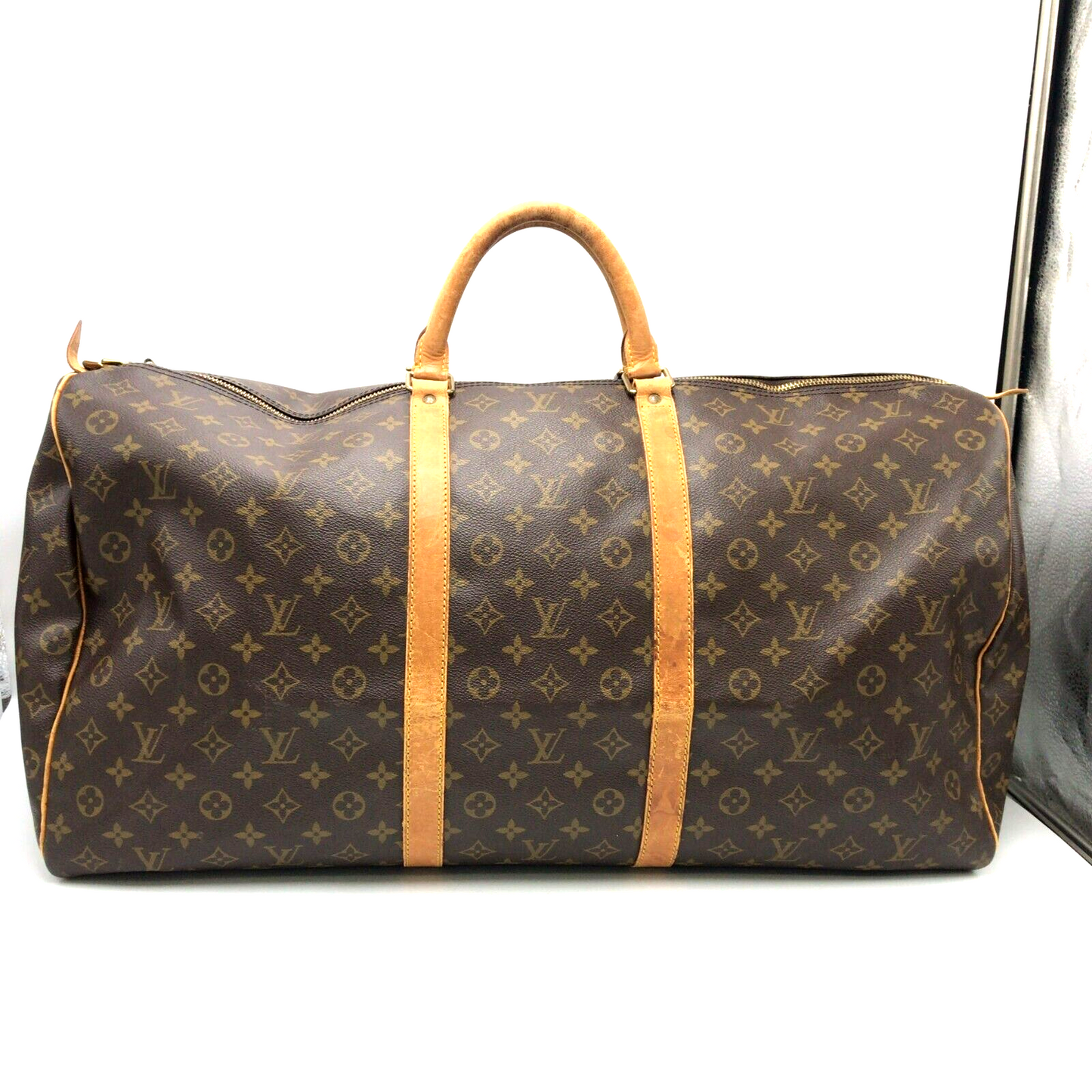 Original/Auth Louis Vuitton - Monogramm Keepall 60 - Klassisch - Monogramm - M41422