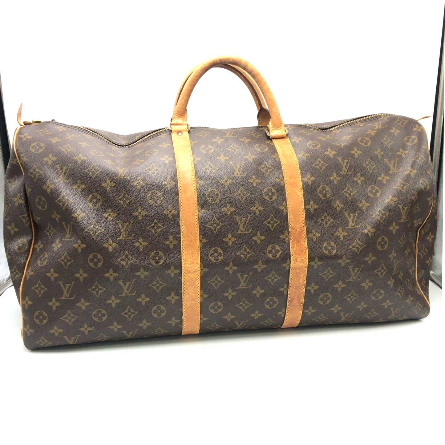 Original/Auth Louis Vuitton - Monogramm Keepall 60 - Klassisch - Monogramm - M41422