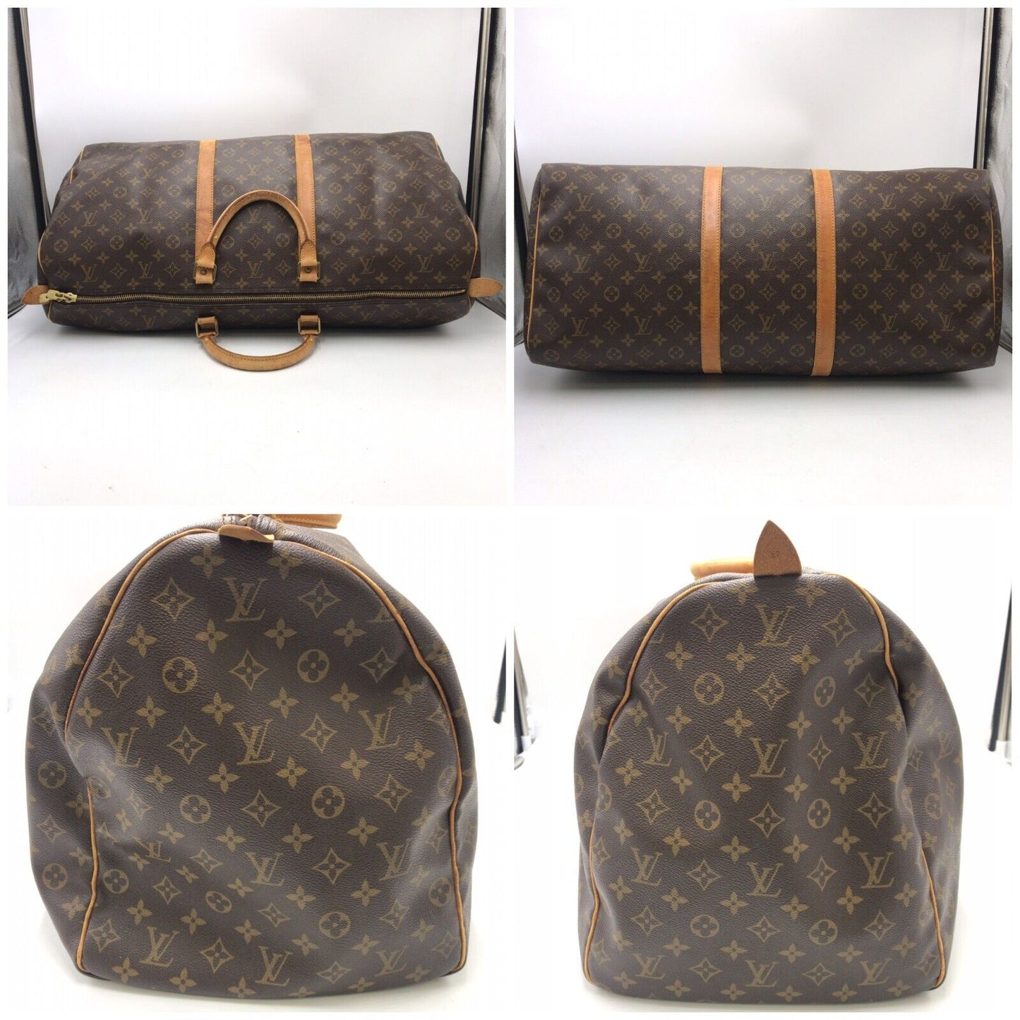 Original/Auth Louis Vuitton - Monogramm Keepall 60 - Klassisch - Monogramm - M41422
