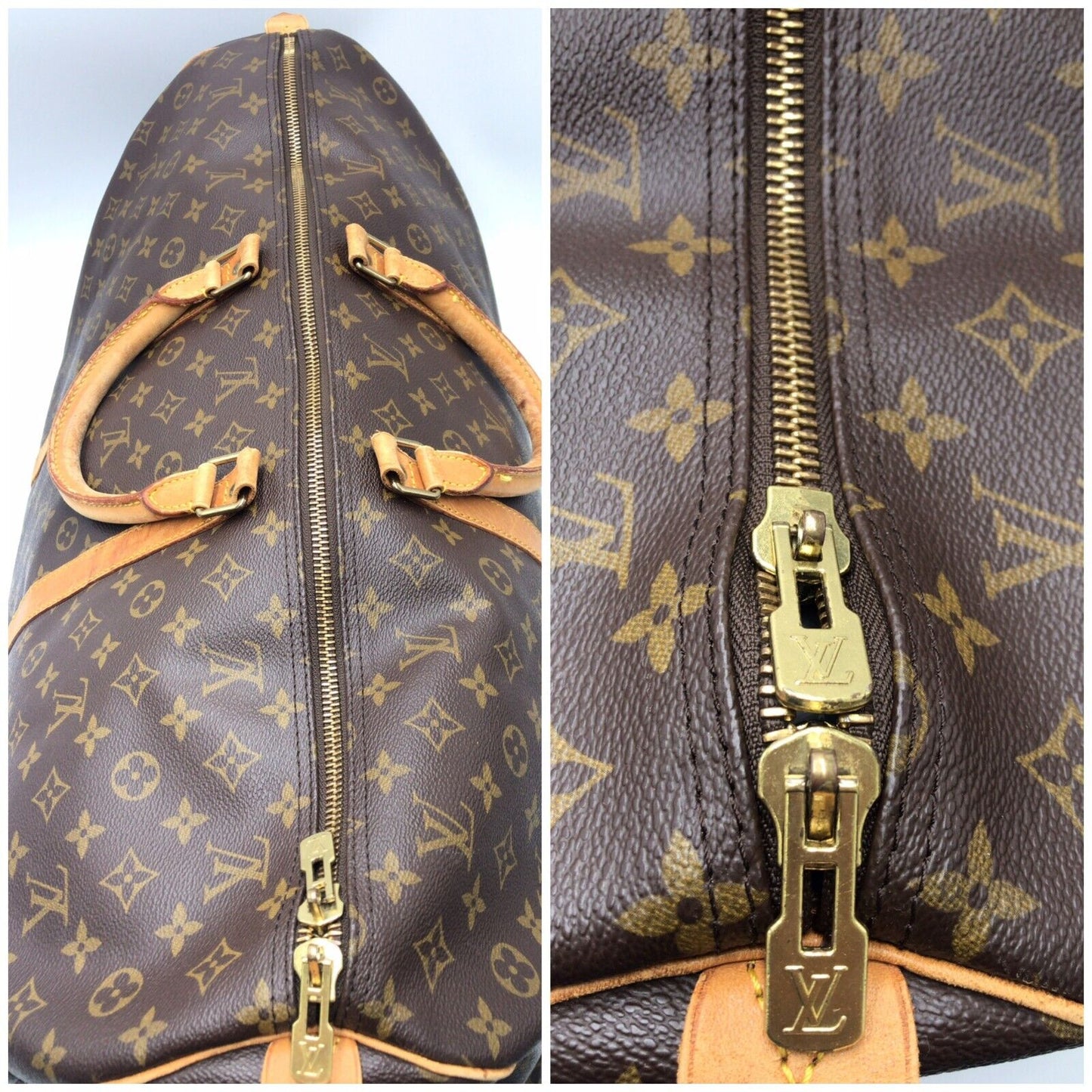 Original/Auth Louis Vuitton - Monogramm Keepall 60 - Klassisch - Monogramm - M41422