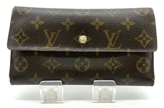 Original/Auth Louis Vuitton - Geldbörse / International Wallet - Klassisch - Monogramm