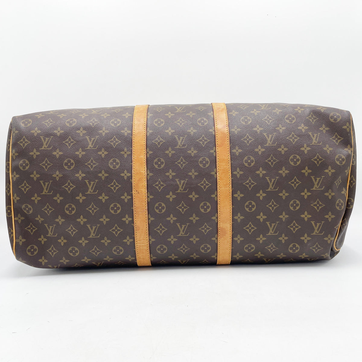 Original/Auth Louis Vuitton - Keepall 60 Boston Bag - Monogramm Canvas