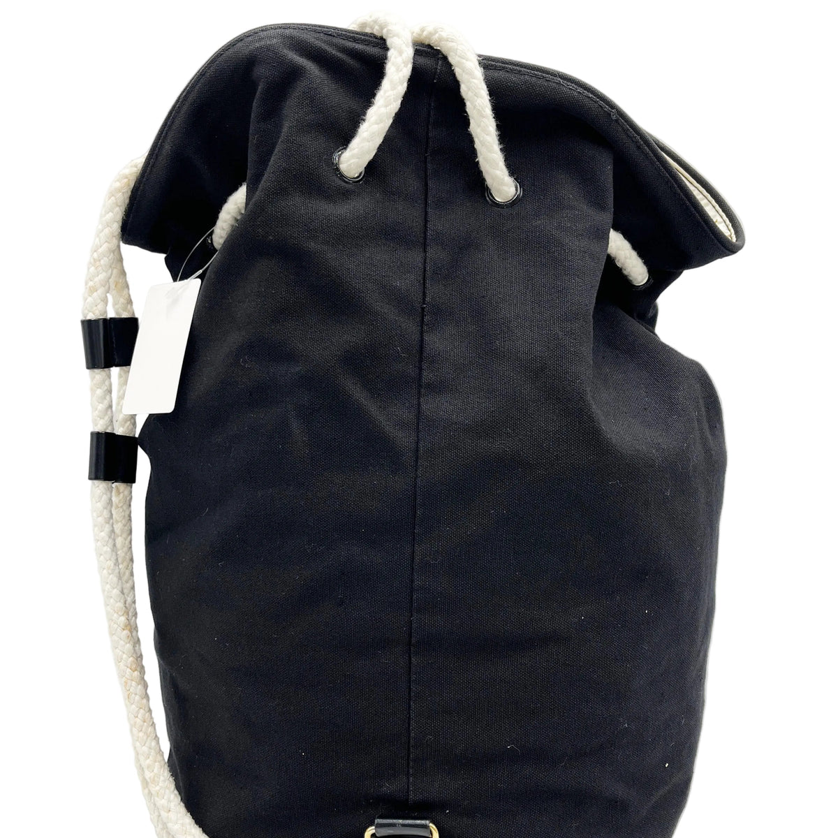 Original/Auth Chanel - Beach Rucksack - Cotton Canvas Schwarz