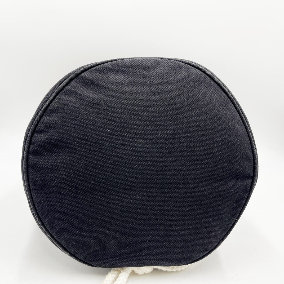 Original/Auth Chanel - Beach Rucksack - Cotton Canvas Schwarz