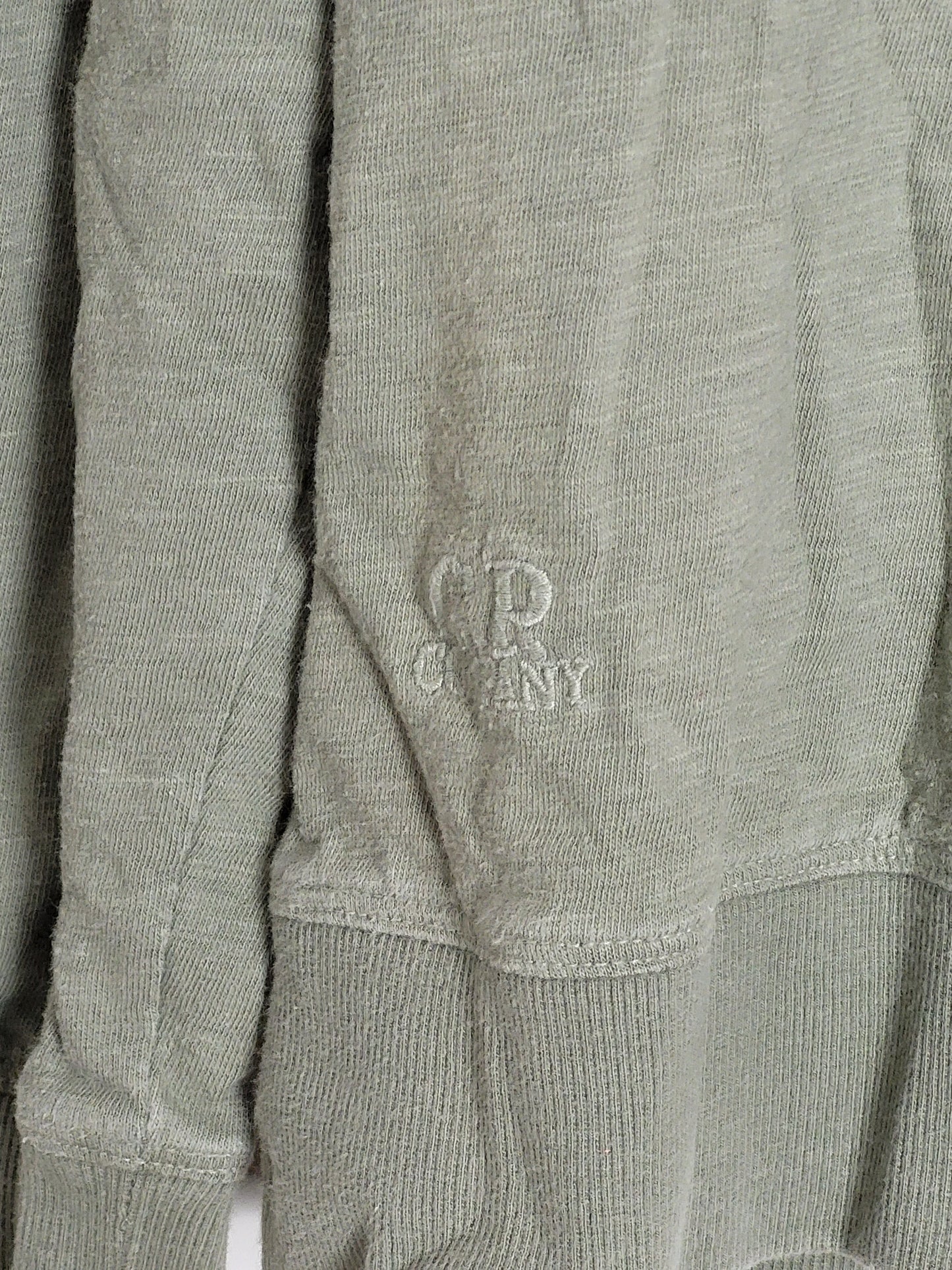 C.P. COMPANY - Vintage Pullover - Klassisch mit Tasche - Oliv - Herren - L