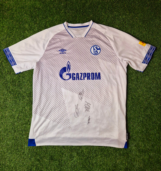 Schalke 04 - Trikot - 2018/2019 - Sondertrikot mit Unterschriften - 3XL