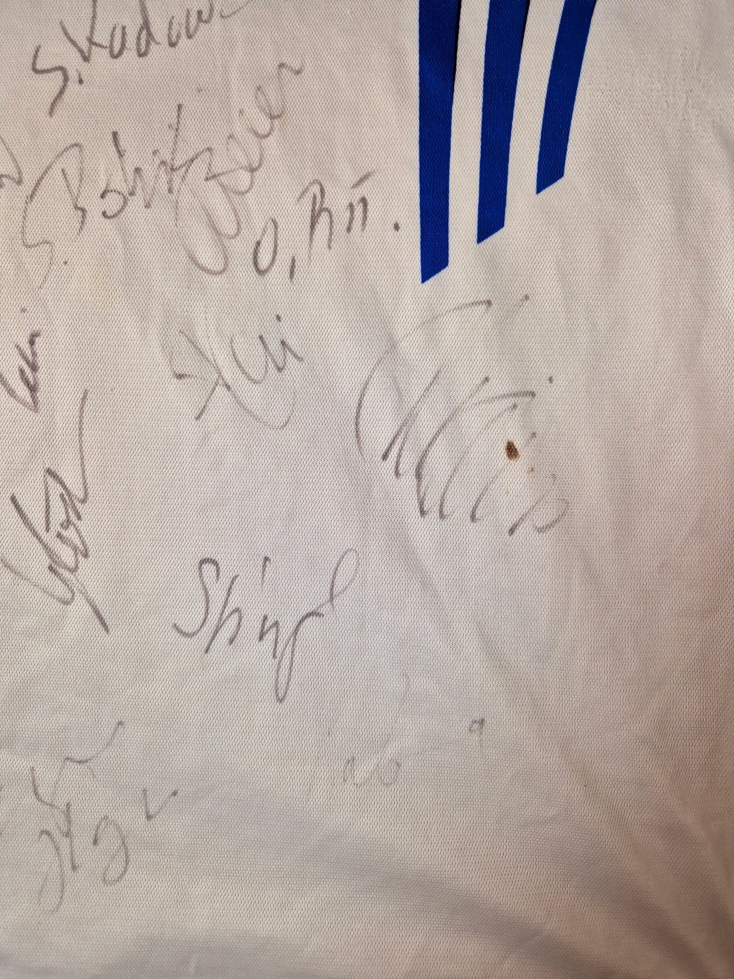 Hertha BSC - Trikot - 1997/1998 - Lang Dritt - I.Olic - Unterschriften - XL