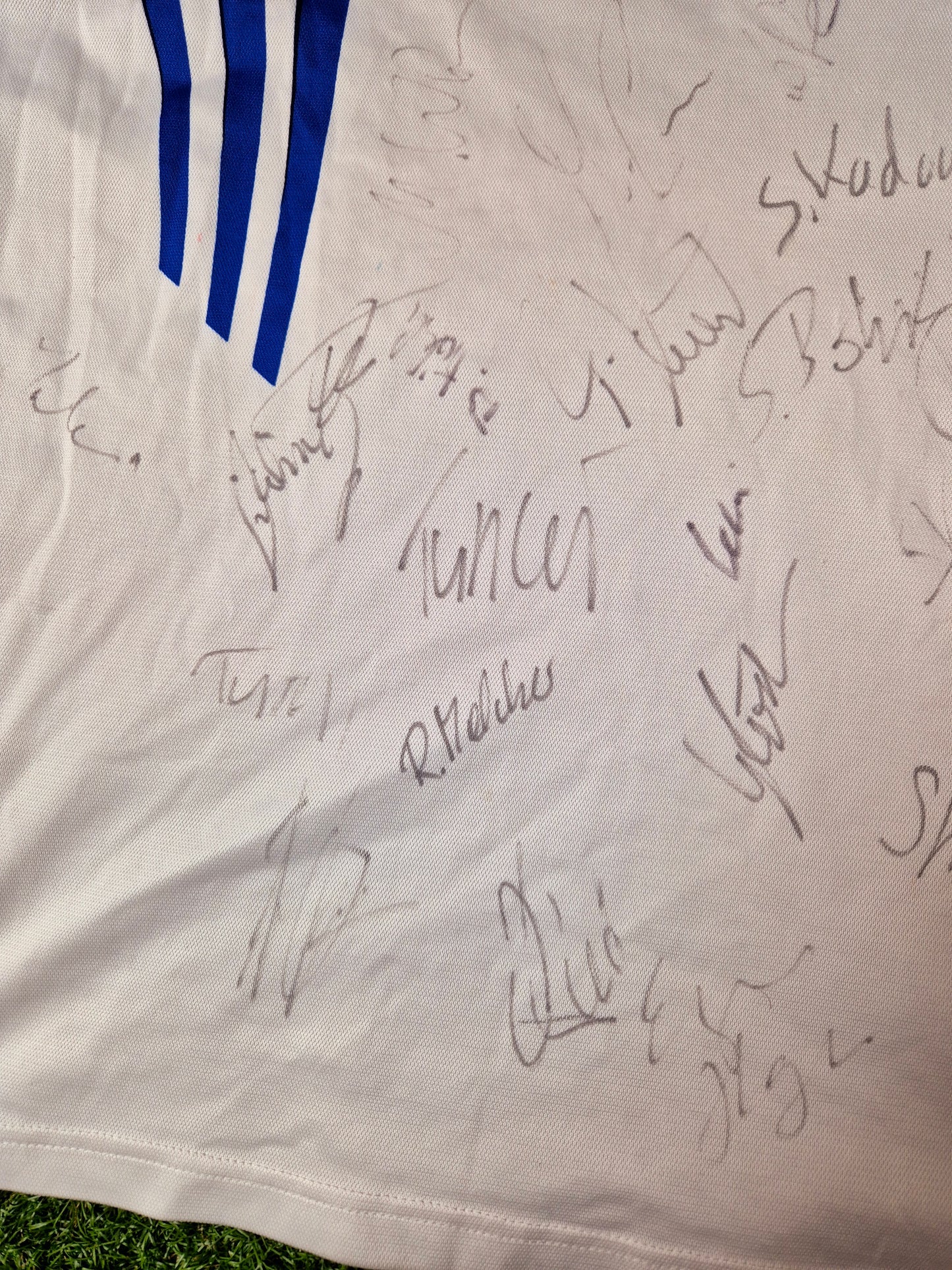 Hertha BSC - Trikot - 1997/1998 - Lang Dritt - I.Olic - Unterschriften - XL