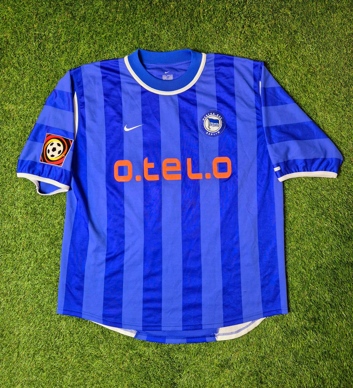 Hertha BSC - Trikot - 2000/2001 - Heim - Deisler - Unterschrift - L