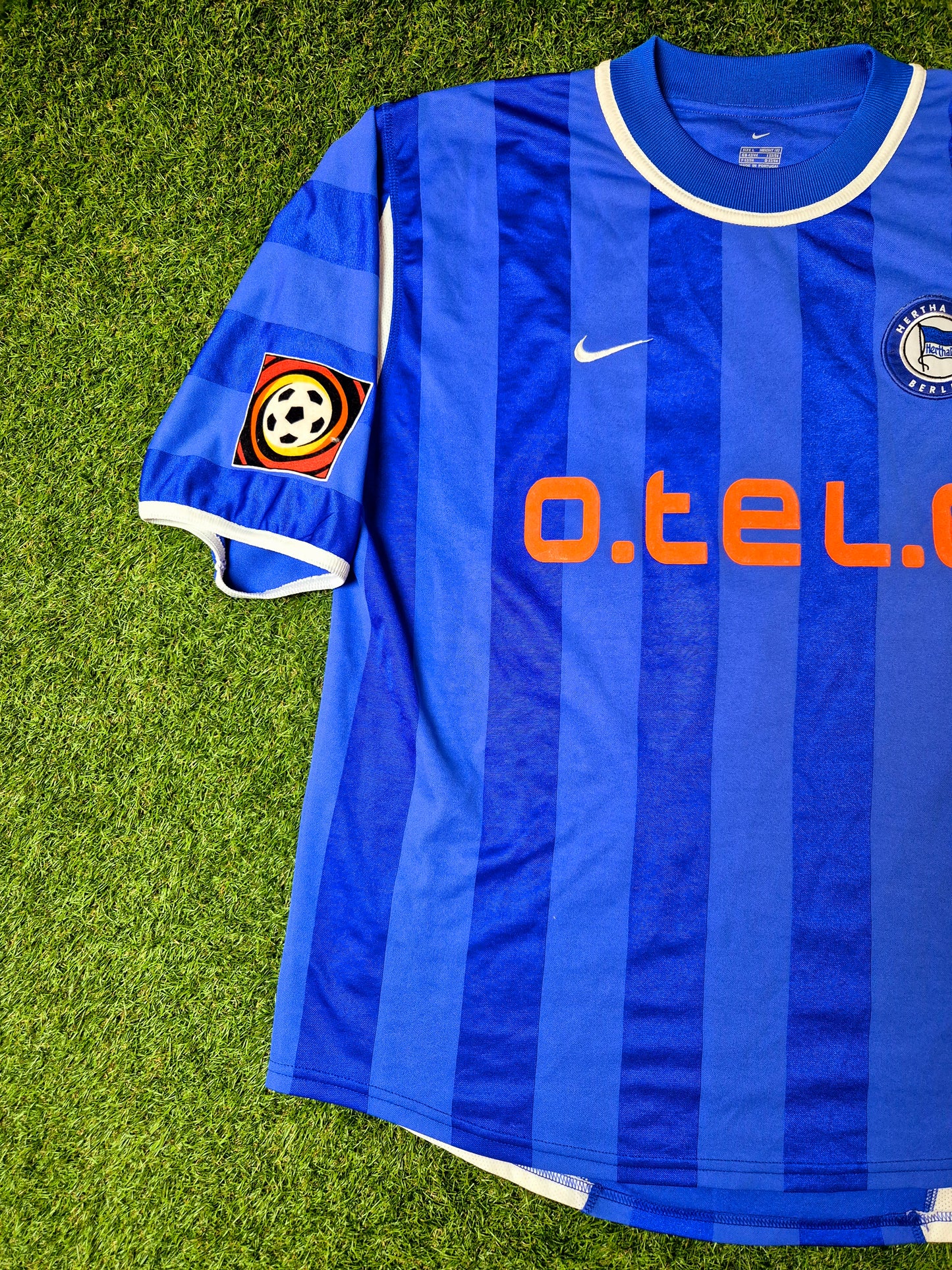 Hertha BSC - Trikot - 2000/2001 - Heim - Deisler - Unterschrift - L