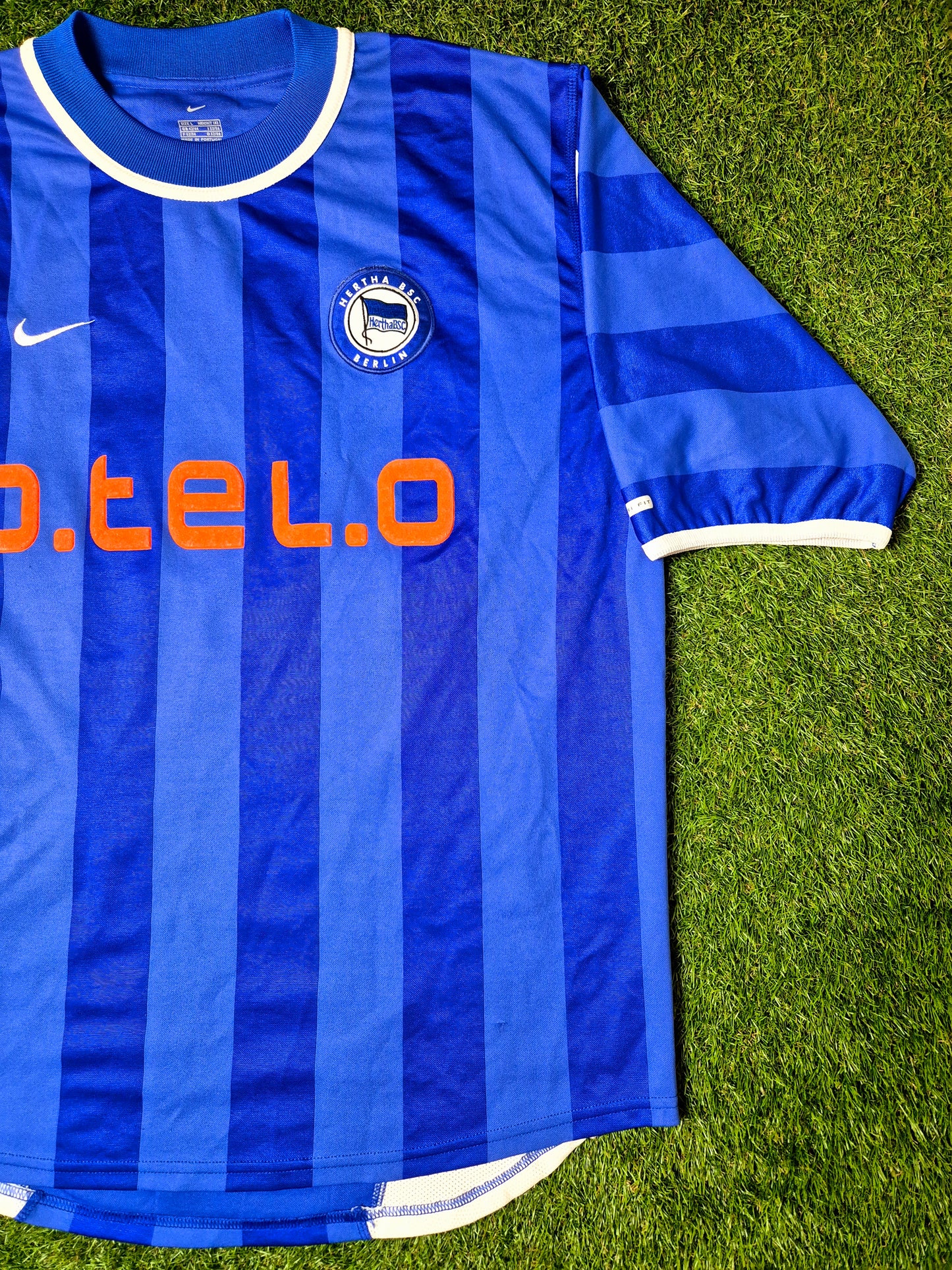 Hertha BSC - Trikot - 2000/2001 - Heim - Deisler - Unterschrift - L