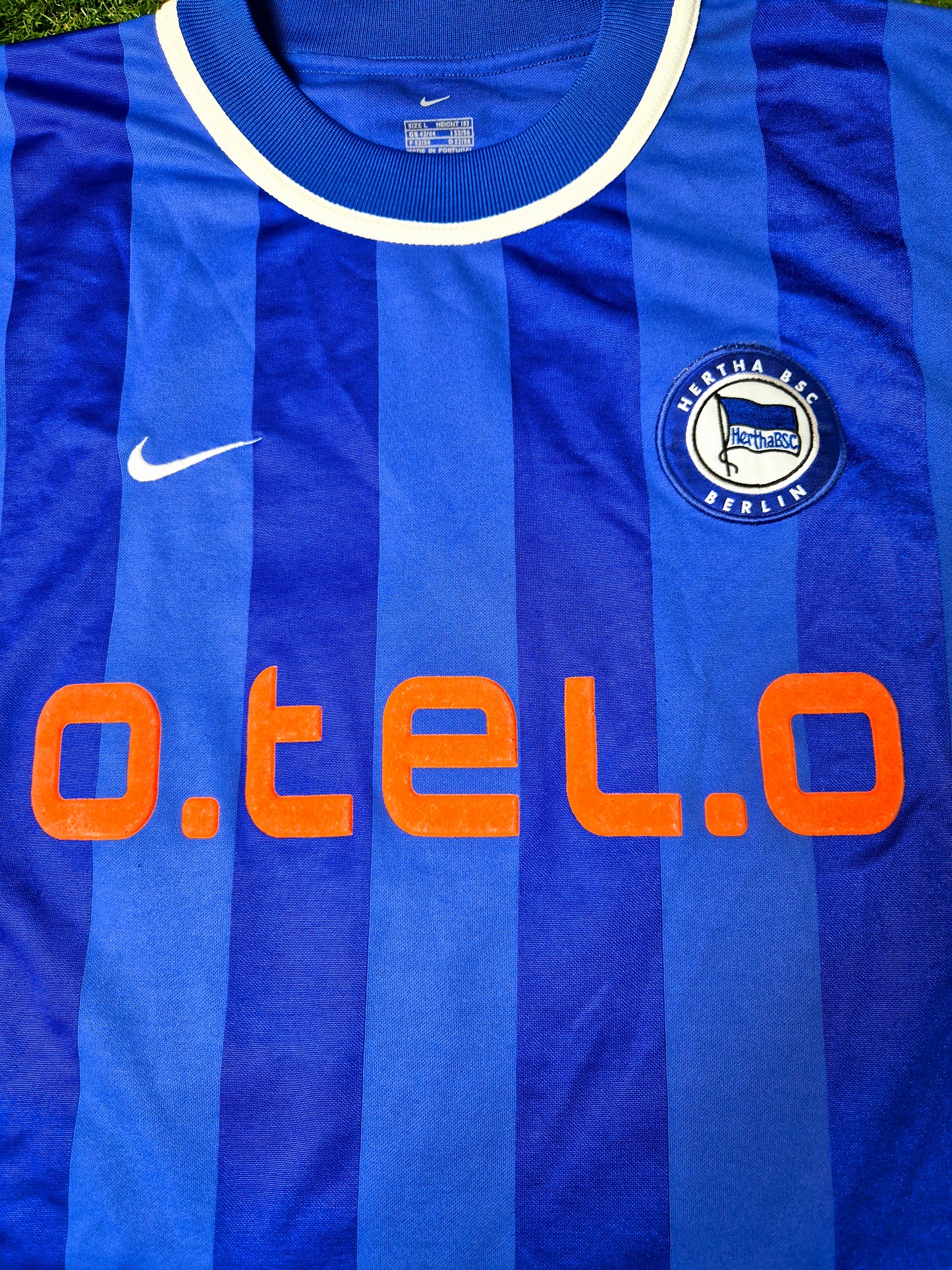 Hertha BSC - Trikot - 2000/2001 - Heim - Deisler - Unterschrift - L