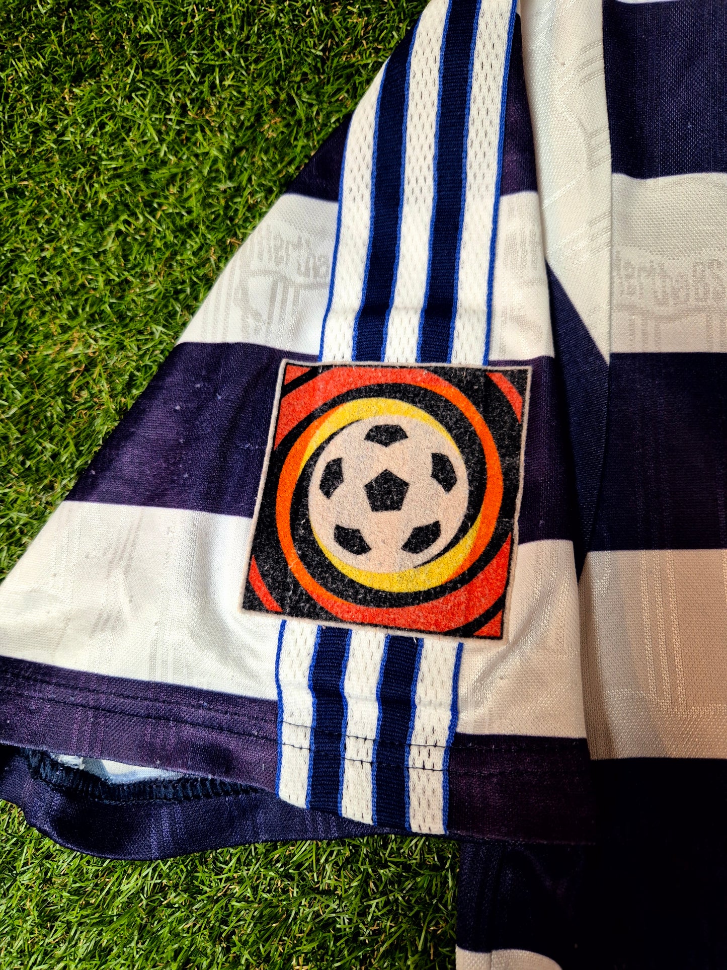 Hertha BSC - Trikot - 1997/1998 - Heim - Dardai - Unterschriften - XL