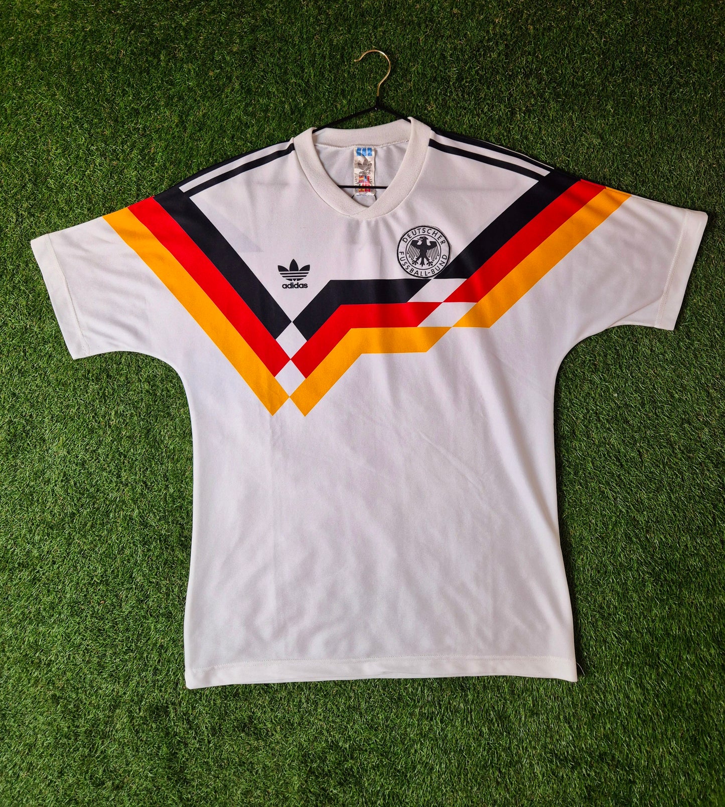 DFB - Adidas Trikot - 1990 - Heim - S (D3/4)