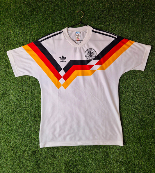 DFB - Adidas Trikot - 1990 - Heim - S (D3/4)