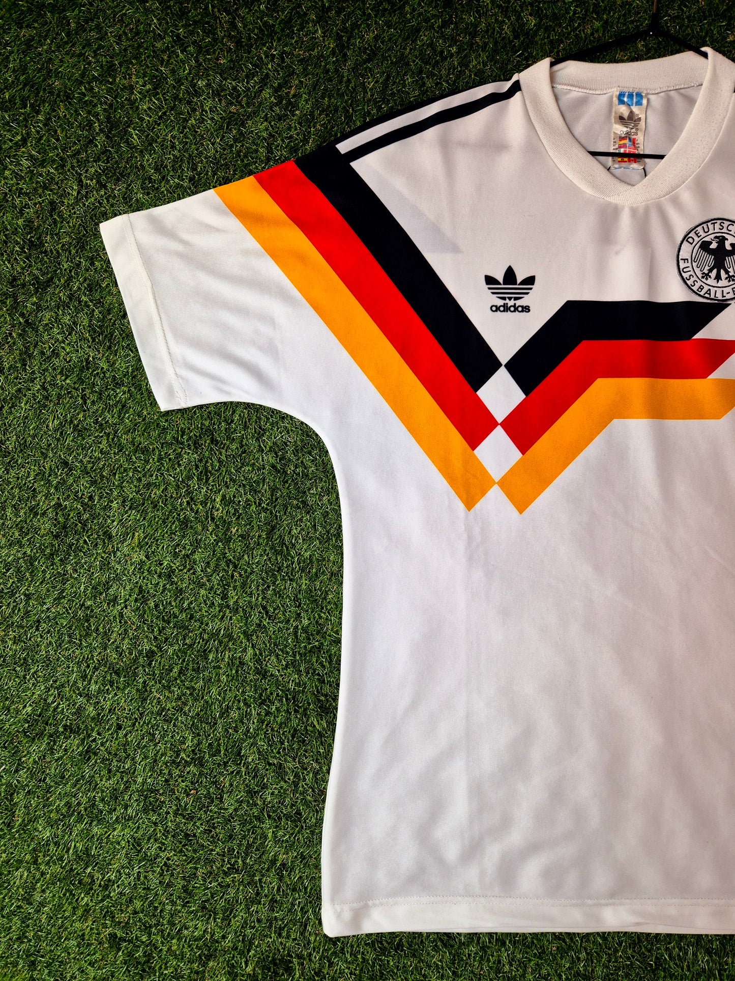 DFB - Adidas Trikot - 1990 - Heim - S (D3/4)