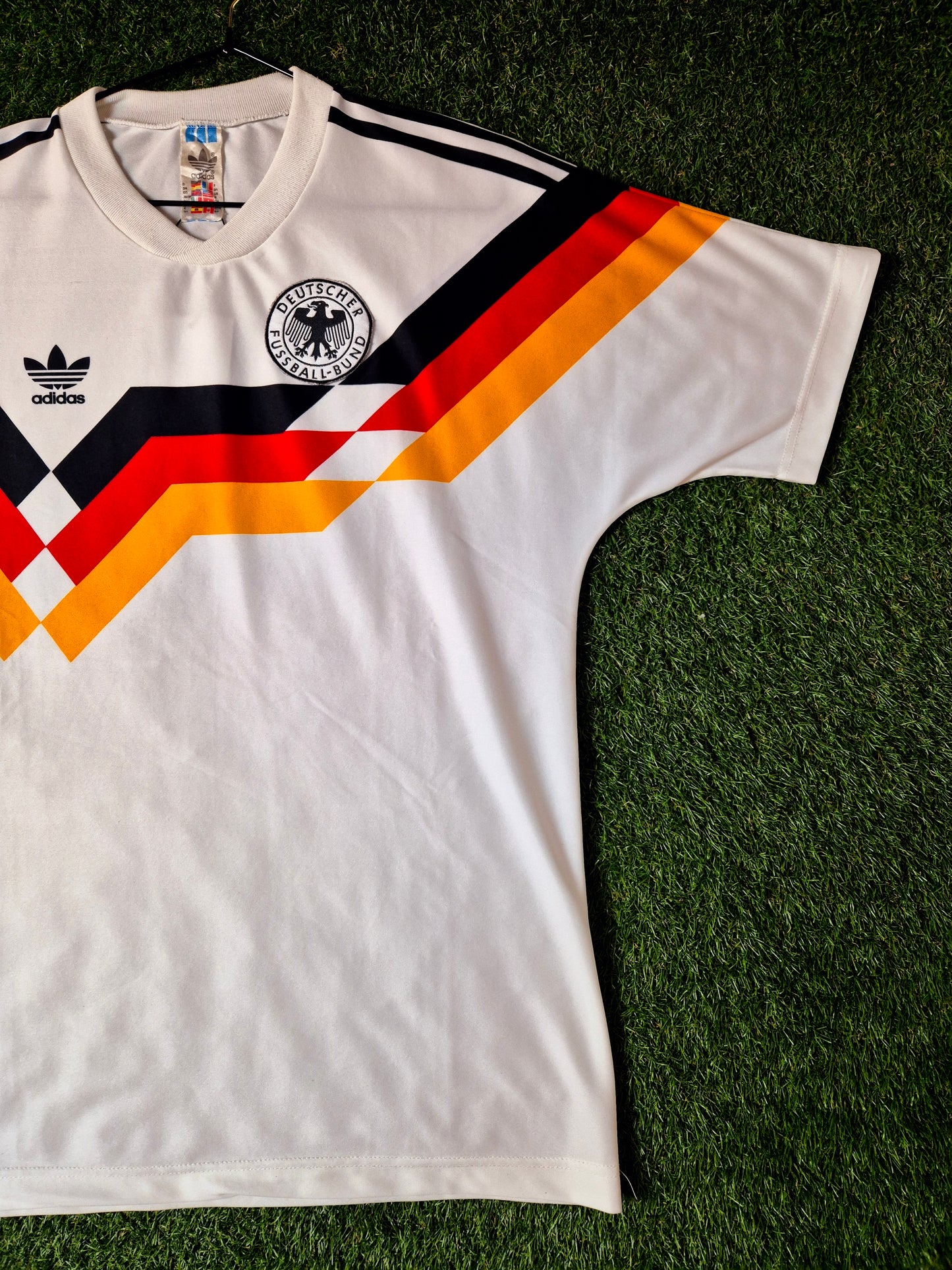 DFB - Adidas Trikot - 1990 - Heim - S (D3/4)