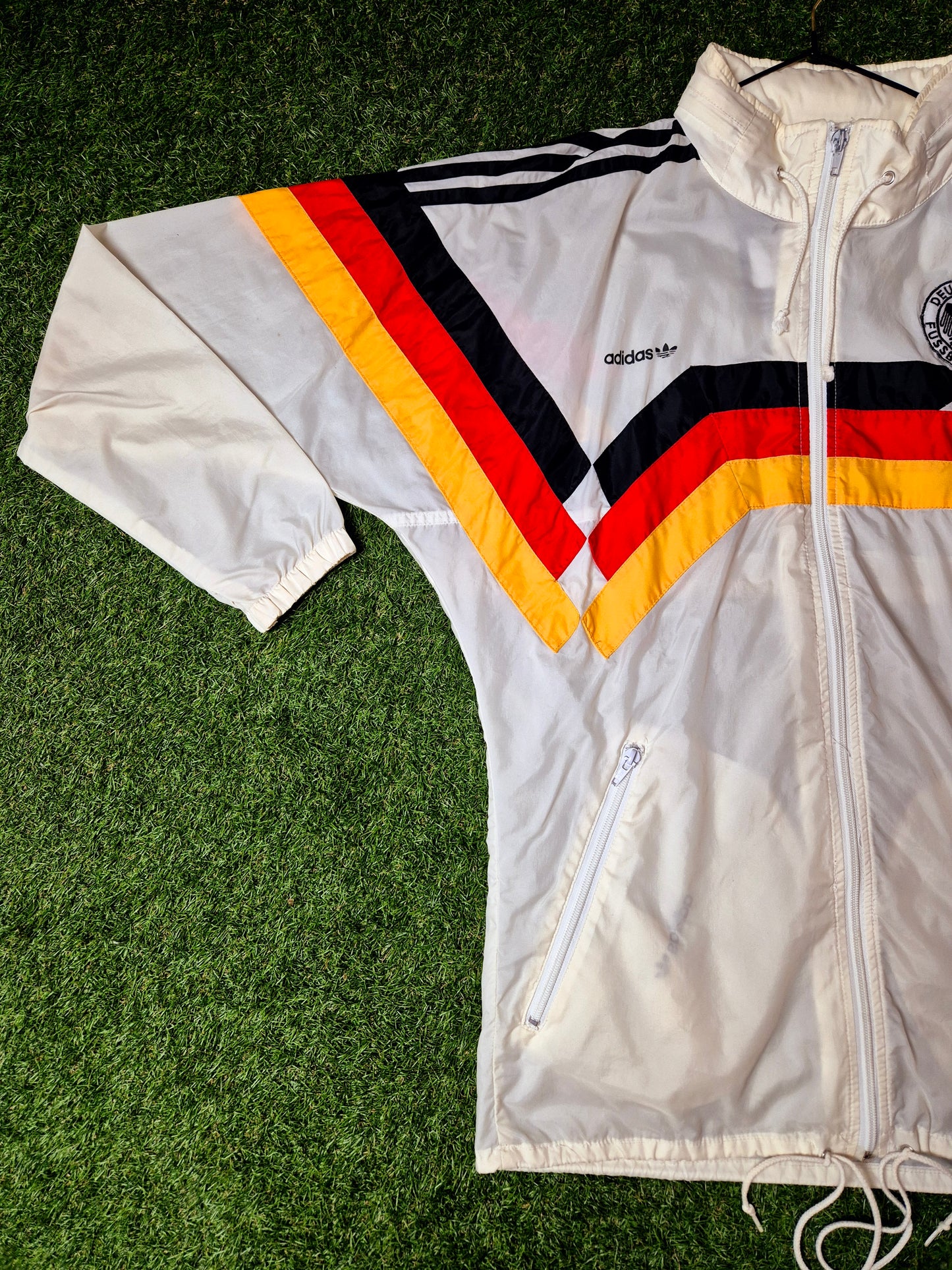 DFB - Adidas Vintage Regenjacke - WM 1990 - M (D5)