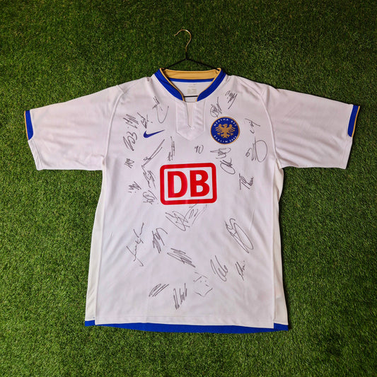 Hertha BSC - Trikot - 2006/2007 - Sondertrikot - Unterschriften - L