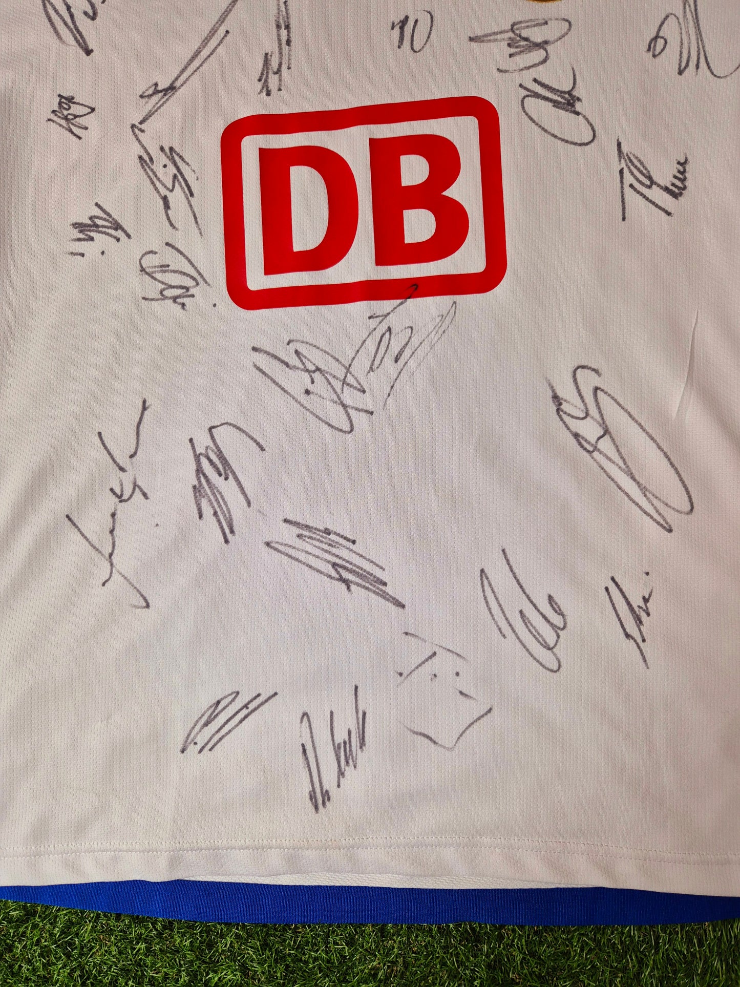 Hertha BSC - Trikot - 2006/2007 - Sondertrikot - Unterschriften - L