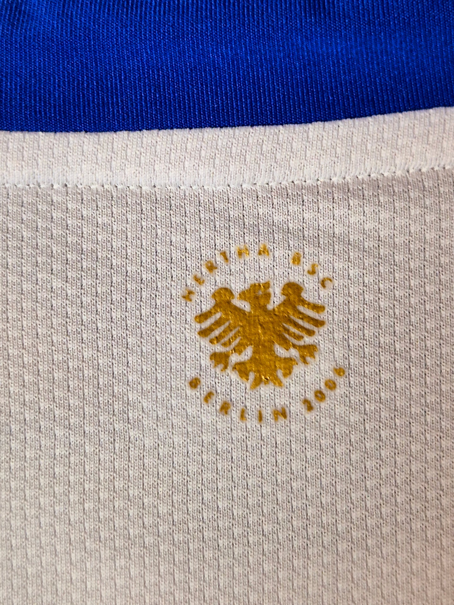 Hertha BSC - Trikot - 2006/2007 - Sondertrikot - Unterschriften - L