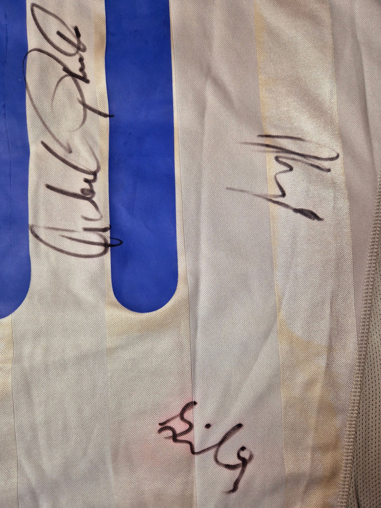 Hertha BSC - Trikot - 2000/2001 - Auswärts - Preetz - Unterschriften - XL