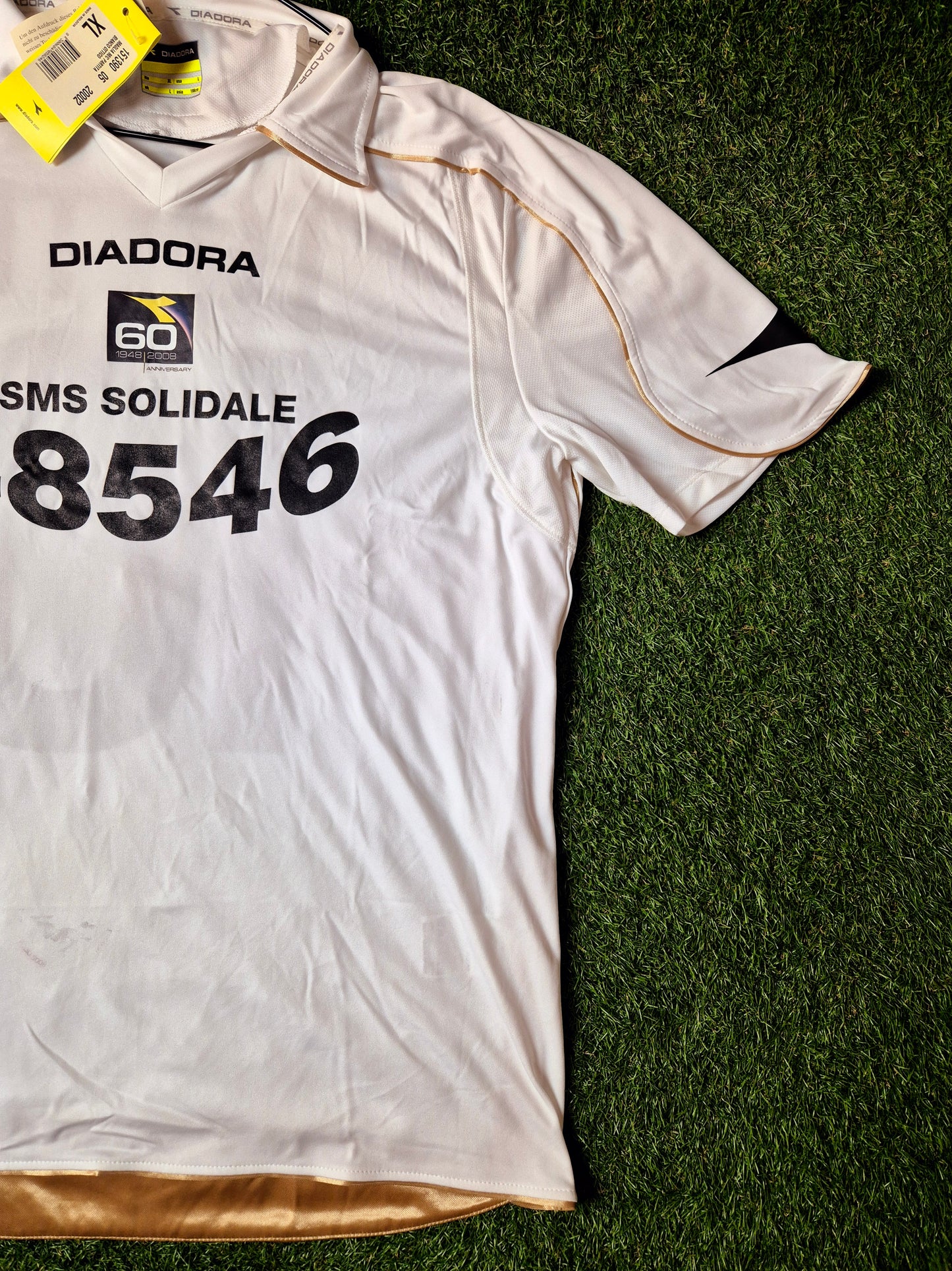 AS Roma - Charity Francesto Totti - Trikot - 2008 - Neu mit Etikett - XL