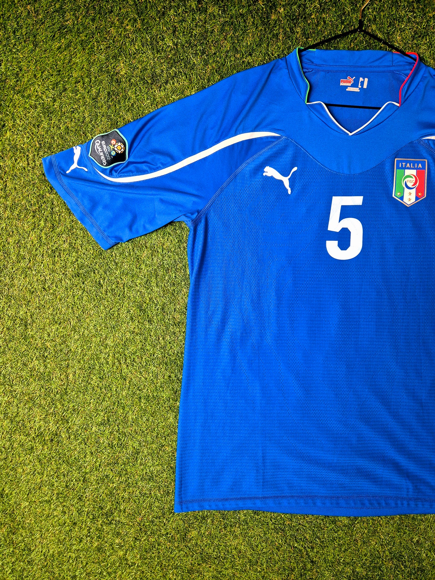 Italien - Trikot - EM 2012 Qulifikation - Matchprepared - de Rossi - XXL