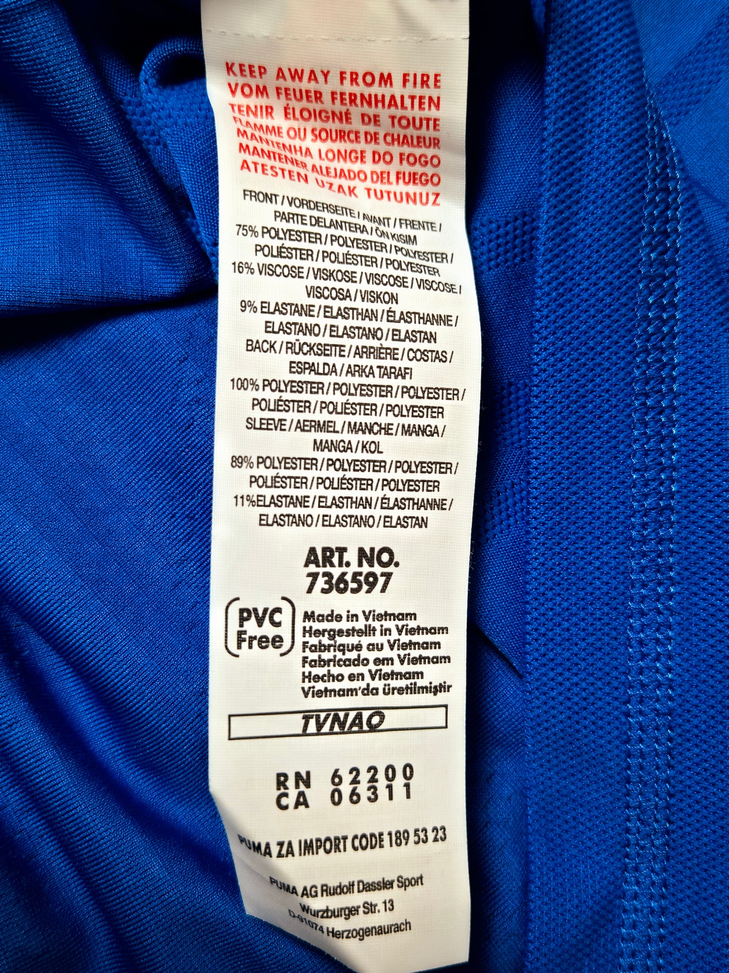 Italien - Trikot - EM 2012 Qulifikation - Matchprepared - de Rossi - XXL