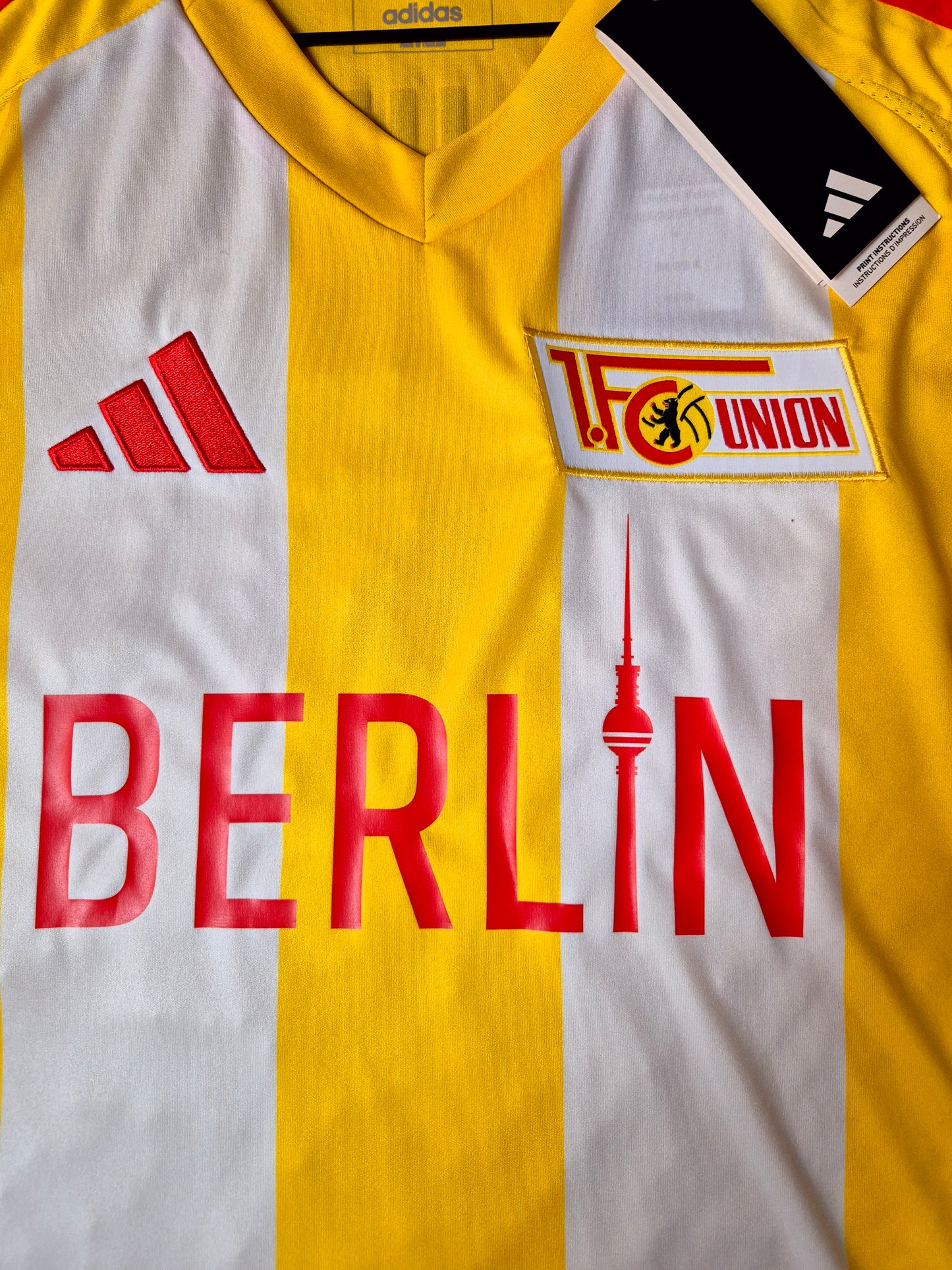 1. FC Union - Trikot - 2024/2025 - Dritt - L