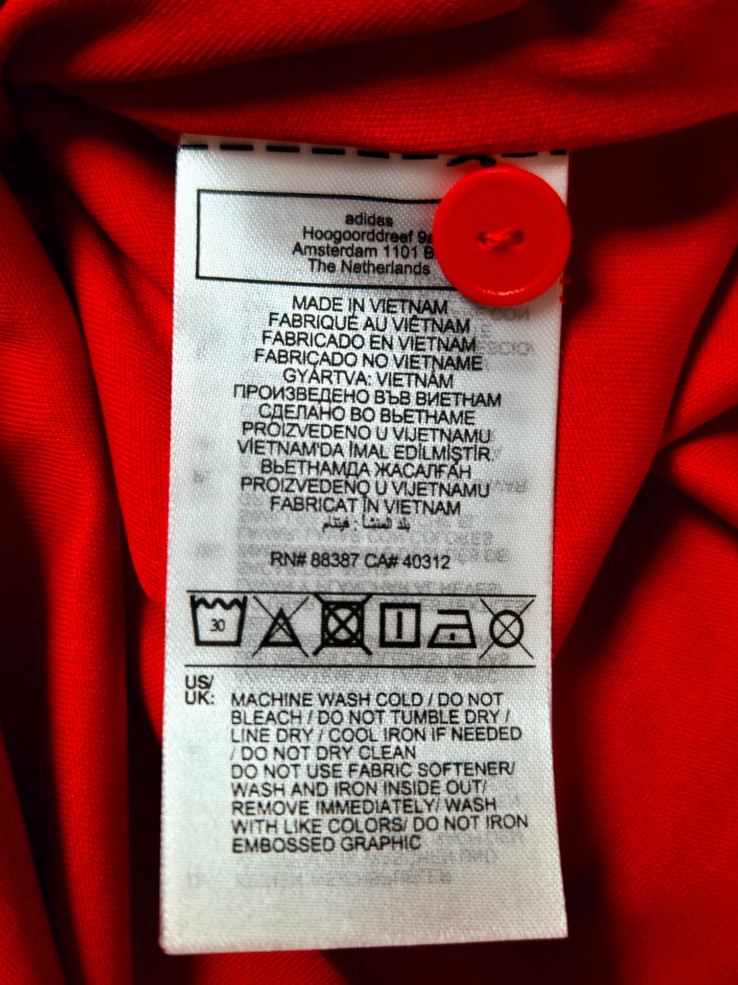 1. FC Union - Trikot - 2024/2025 - Heim ohne Sponsor - L